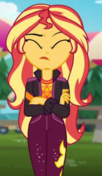 Size: 544x940 | Tagged: safe, screencap, sunset shimmer, better together, equestria girls, sunset's backstage pass!, cropped, solo