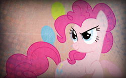 Size: 1920x1200 | Tagged: safe, artist:pinkied1e, pinkie pie, earth pony, pony, solo, vector, wallpaper