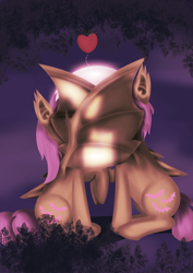 Size: 2480x3508 | Tagged: safe, batterscotch, butterscotch, fluttershy, bat pony, pony, female, flutterbat, flutterscotch, love, male, rule 63, self ponidox, selfcest, shipping, straight