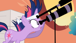 Size: 1365x768 | Tagged: safe, derpibooru import, screencap, twilight sparkle, it's about time, solo