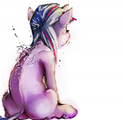 Size: 1543x1510 | Tagged: safe, artist:sharpieboss, derpibooru import, twilight sparkle, crying, solo