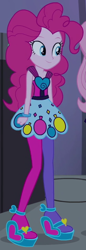 Size: 218x634 | Tagged: safe, screencap, pinkie pie, equestria girls, rainbow rocks, clothes, outfit catalog, sandals, skirt, solo