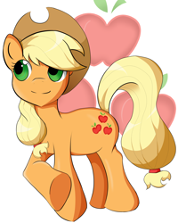 Size: 2362x2953 | Tagged: safe, artist:cheese1112t, applejack, earth pony, pony, cutie mark, simple background, solo