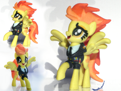 Size: 2000x1500 | Tagged: safe, artist:deathpwny, derpibooru import, spitfire, 3d print, figurine, solo