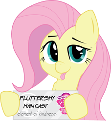 Size: 1139x1254 | Tagged: safe, artist:hoodie-stalker, fluttershy, pegasus, pony, female, mare, solo, tongue out