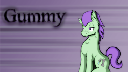 Size: 1920x1080 | Tagged: safe, artist:resonance, derpibooru import, gummy, ponified, ponified pony pets, solo, species swap, wallpaper