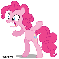 Size: 3000x3000 | Tagged: safe, artist:brony-works, pinkie pie, earth pony, pony, solo