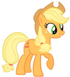 Size: 5000x5499 | Tagged: safe, artist:kysss90, applejack, earth pony, pony, .psd available, absurd resolution, simple background, solo, transparent background, vector