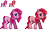 Size: 417x274 | Tagged: safe, artist:dmn666, pinkie pie, earth pony, pony, pixel art, pokémon, ponymon, simple background, solo, transparent background, wet mane