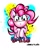 Size: 800x1000 | Tagged: safe, artist:lennonblack, pinkie pie, earth pony, pony, female, mare, simple background, solo, white background