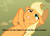 Size: 891x636 | Tagged: safe, applejack, earth pony, pony, applepray, dragon's lair, female, first screen, mare