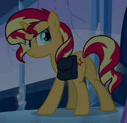 Size: 803x776 | Tagged: safe, screencap, sunset shimmer, pony, unicorn, equestria girls, equestria girls (movie), cropped, cutie mark, female, mare, saddle bag