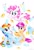 Size: 2322x3376 | Tagged: safe, artist:liaaqila, derpibooru import, pinkie pie, rainbow dash, scootaloo, earth pony, pegasus, pony, cute, cutealoo, dashabetes, diapinkes, donut, female, filly, food, mare, milkshake, pony cannonball, smiling, traditional art