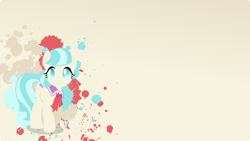 Size: 1920x1080 | Tagged: safe, artist:drewdini, derpibooru import, coco pommel, solo, wallpaper