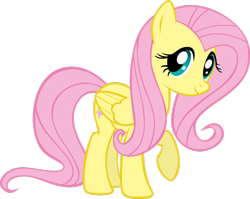 Size: 1280x1020 | Tagged: safe, artist:sparklingdonut, fluttershy, pegasus, pony, simple background, solo, transparent background, vector