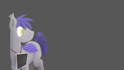 Size: 1920x1080 | Tagged: safe, artist:plain, derpibooru import, oc, oc only, oc:stygius, bat pony, pony, fallout equestria, fallout equestria: project horizons, blank flank, solo, wallpaper