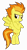 Size: 3664x6884 | Tagged: safe, artist:kuren247, derpibooru import, spitfire, crossed hooves, simple background, solo, transparent background, vector