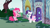 Size: 1366x768 | Tagged: safe, screencap, pinkie pie, rarity, earth pony, pony, unicorn, swarm of the century, female, horn, mare