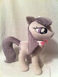 Size: 1936x2592 | Tagged: safe, artist:planetplush, octavia melody, earth pony, pony, bowtie, irl, photo, plushie, solo