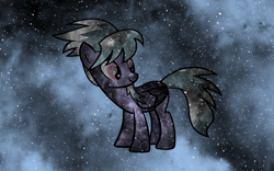 Size: 1920x1200 | Tagged: safe, artist:hurricaney, derpibooru import, cloudchaser, cloud, cloudy, solo, space, vector, wallpaper