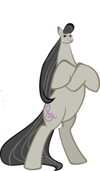 Size: 466x800 | Tagged: safe, octavia melody, earth pony, pony, female, gray coat, mare, small head