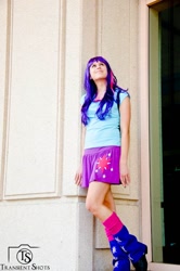 Size: 596x900 | Tagged: safe, derpibooru import, twilight sparkle, human, equestria girls, cosplay, irl, irl human, photo, solo