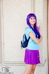 Size: 596x900 | Tagged: safe, derpibooru import, twilight sparkle, human, equestria girls, cosplay, irl, irl human, photo, solo