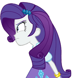 Size: 602x644 | Tagged: safe, artist:thebar, rarity, dance magic, equestria girls, spoiler:eqg specials, angry, bracelet, cutie mark, female, gem, jewelry, simple background, solo, transparent background