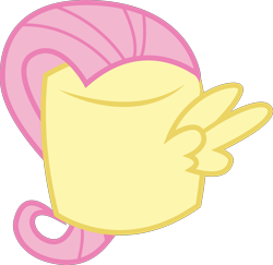 Size: 2637x2562 | Tagged: safe, artist:vinylvortex, fluttershy, .ai available, barely pony related, food, marshmallow, simple background, solo, transparent background, vector