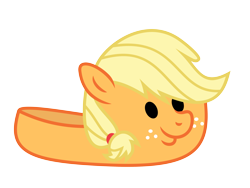 Size: 4444x3333 | Tagged: safe, artist:s.guri, part of a set, applejack, earth pony, pony, tanks for the memories, clothes, dashie slippers, simple background, transparent background, vector