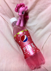 Size: 1757x2430 | Tagged: safe, pinkie pie, bottle, brushable, food, irl, japanese, pepsi, photo, soda, toy