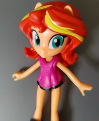 Size: 981x1200 | Tagged: safe, sunset shimmer, equestria girls, clothes, female, toy, two toned hair