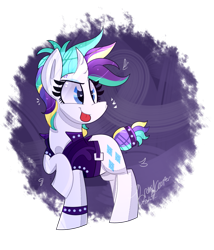 Size: 815x950 | Tagged: safe, artist:lynchristina, rarity, pony, unicorn, it isn't the mane thing about you, alternate hairstyle, curved horn, cute, punk, raribetes, raripunk, raspberry, simple background, solo, tail wrap, tongue out, transparent background