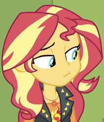 Size: 426x501 | Tagged: safe, screencap, sunset shimmer, better together, equestria girls, forgotten friendship, cropped, solo