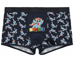 Size: 2000x1611 | Tagged: safe, derpibooru import, edit, rainbow dash, pegasus, pony, boxers, clothes, merchandise, underwear