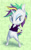 Size: 836x1331 | Tagged: safe, artist:gracewolf, rarity, pony, unicorn, it isn't the mane thing about you, alternate hairstyle, bipedal, chibi, punk, raripunk, solo