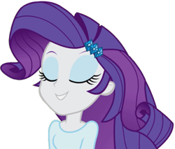 Size: 827x706 | Tagged: safe, artist:thebar, rarity, equestria girls, player piano, rainbow rocks, beautiful, cute, eyes closed, eyeshadow, female, gem, makeup, raribetes, relaxing, simple background, smiling, solo, transparent background