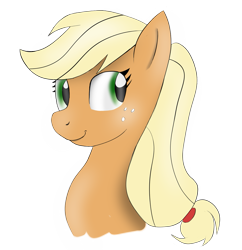 Size: 1095x1129 | Tagged: safe, artist:neighday, applejack, earth pony, pony, solo