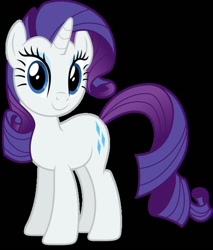 Size: 546x640 | Tagged: safe, rarity, pony, unicorn, black background, female, mare, simple background, solo