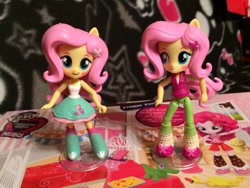 Size: 1024x768 | Tagged: safe, fluttershy, equestria girls, clothes, doll, equestria girls minis, irl, photo, skirt, tanktop, toy