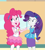 Size: 649x720 | Tagged: safe, derpibooru import, screencap, pinkie pie, rarity, better together, equestria girls, rollercoaster of friendship, bracelet, clothes, cropped, female, geode of shielding, geode of sugar bombs, jewelry, pantyhose, skirt, smiling