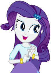 Size: 465x661 | Tagged: safe, artist:thebar, rarity, dance magic, equestria girls, spoiler:eqg specials, bracelet, cute, female, gem, jewelry, open mouth, raribetes, simple background, solo, transparent background