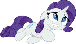 Size: 5203x3000 | Tagged: safe, artist:sollace, rarity, pony, unicorn, my little pony: the movie, .svg available, lying, marshmelodrama, simple background, solo, transparent background, vector