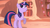 Size: 1365x767 | Tagged: safe, derpibooru import, screencap, twilight sparkle, unicorn twilight, unicorn, boast busters, golden oaks library, looking up, solo