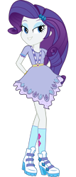 Size: 1000x2331 | Tagged: safe, artist:imperfectxiii, artist:mlgskittles, rarity, equestria girls, legend of everfree, boots, camp fashion show outfit, clothes, female, high heel boots, shoes, simple background, socks, solo, transparent background, vector