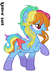 Size: 1176x1568 | Tagged: safe, artist:starling-sentry-yt, derpibooru import, rainbow dash, pegasus, pony, base used, simple background, solo, transparent background