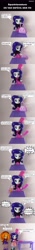 Size: 844x5958 | Tagged: safe, artist:whatthehell!?, edit, adagio dazzle, rarity, equestria girls, bracelet, clothes, doll, equestria girls minis, eqventures of the minis, handbag, irl, jewelry, monologue, ornament, photo, purse, scarf, shoes, skirt, spanish, table, toy