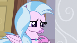 Size: 1280x720 | Tagged: safe, screencap, silverstream, the hearth's warming club, cute, diastreamies, sad, solo