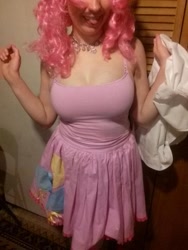 Size: 909x1212 | Tagged: safe, pinkie pie, human, clothes, cosplay, costume, irl, irl human, photo