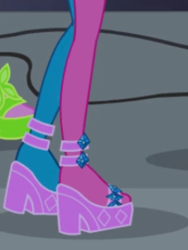 Size: 1536x2048 | Tagged: safe, screencap, rarity, equestria girls, rainbow rocks, legs, pictures of legs, platform shoes